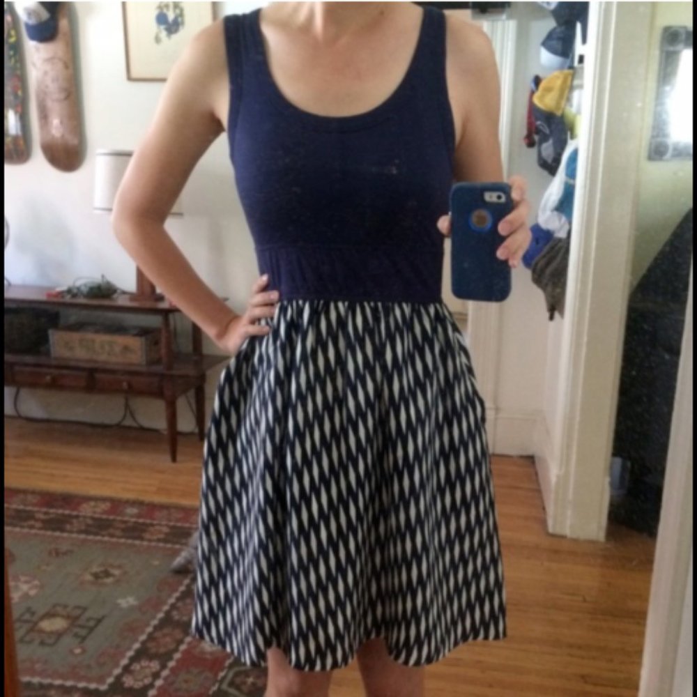 Anthropologie Well Matched Dress By Fei